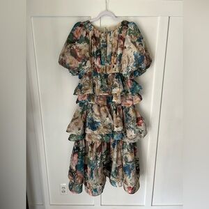 Floral Oh So Modest Dress